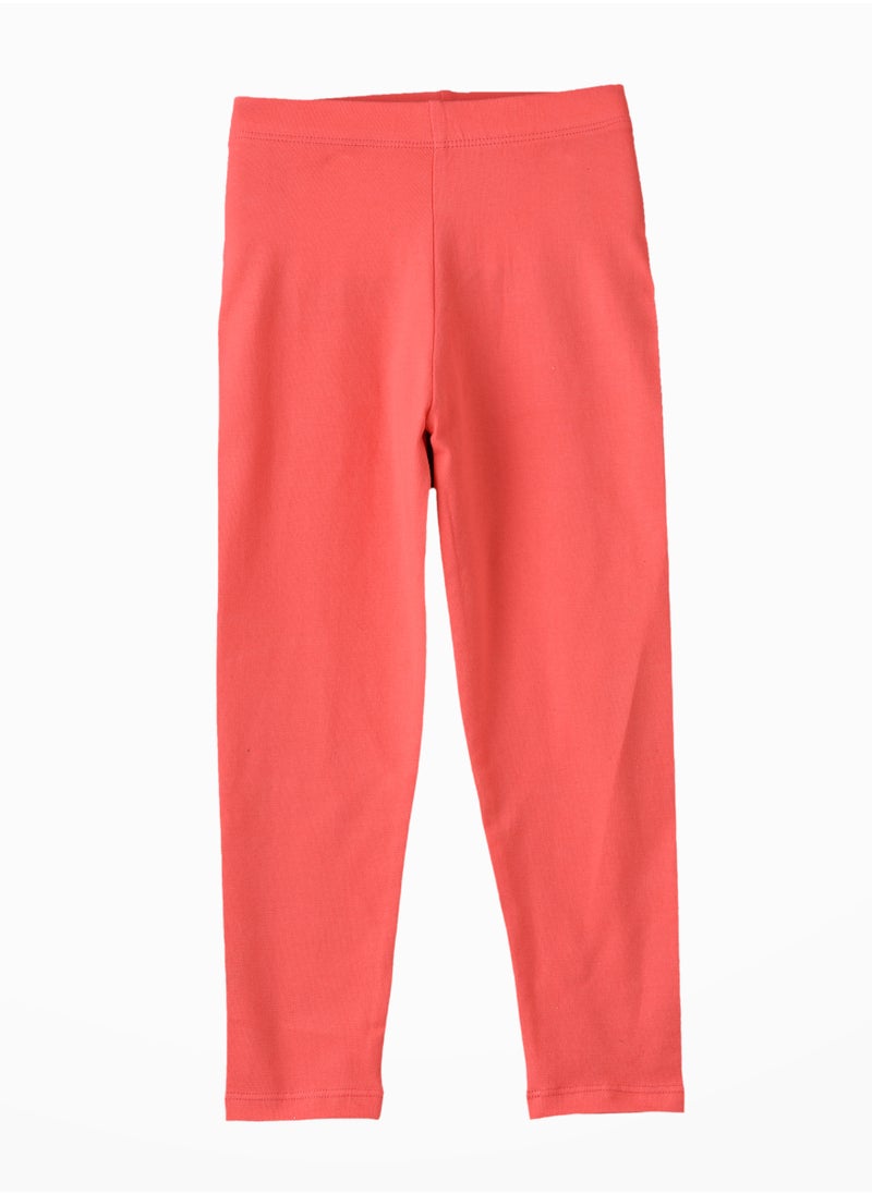 Jelliene - Sunny Steps: Girls' Soft Cotton Leggings Comfy Summer Adventures - Image 1