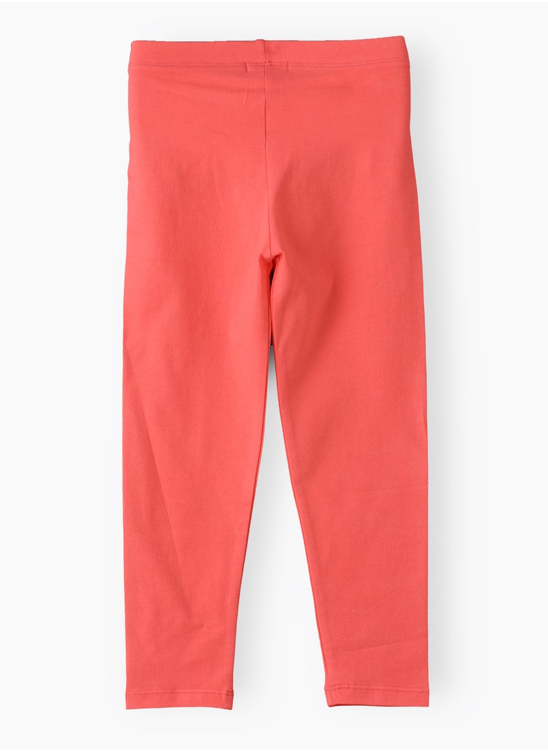 Jelliene - Sunny Steps: Girls' Soft Cotton Leggings Comfy Summer Adventures - Image 1