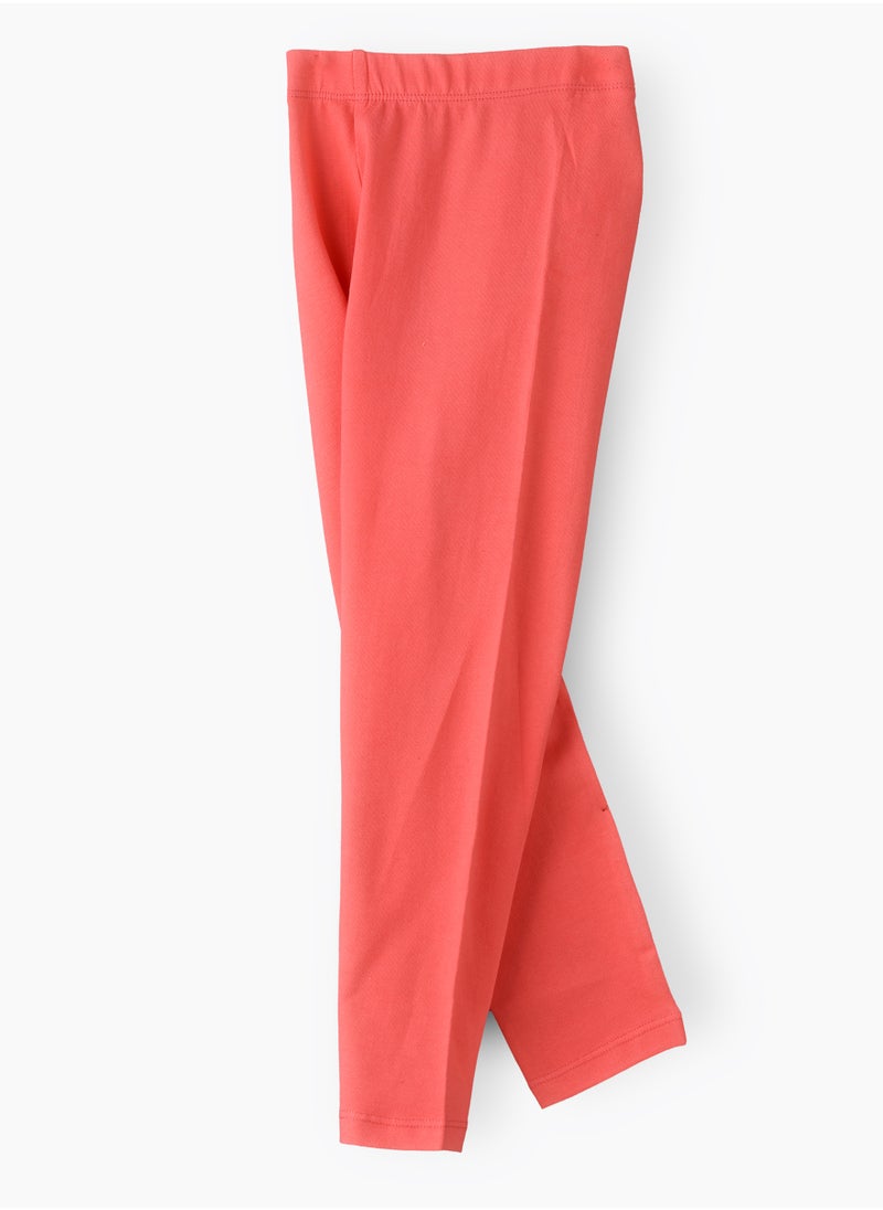 Jelliene - Sunny Steps: Girls' Soft Cotton Leggings Comfy Summer Adventures - Image 1