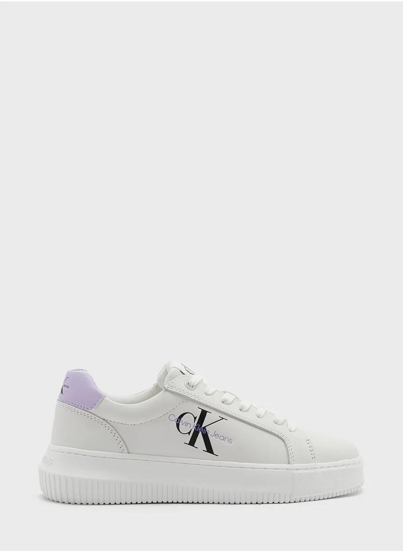 Calvin Klein Jeans Lace Up Low Top Sneakers