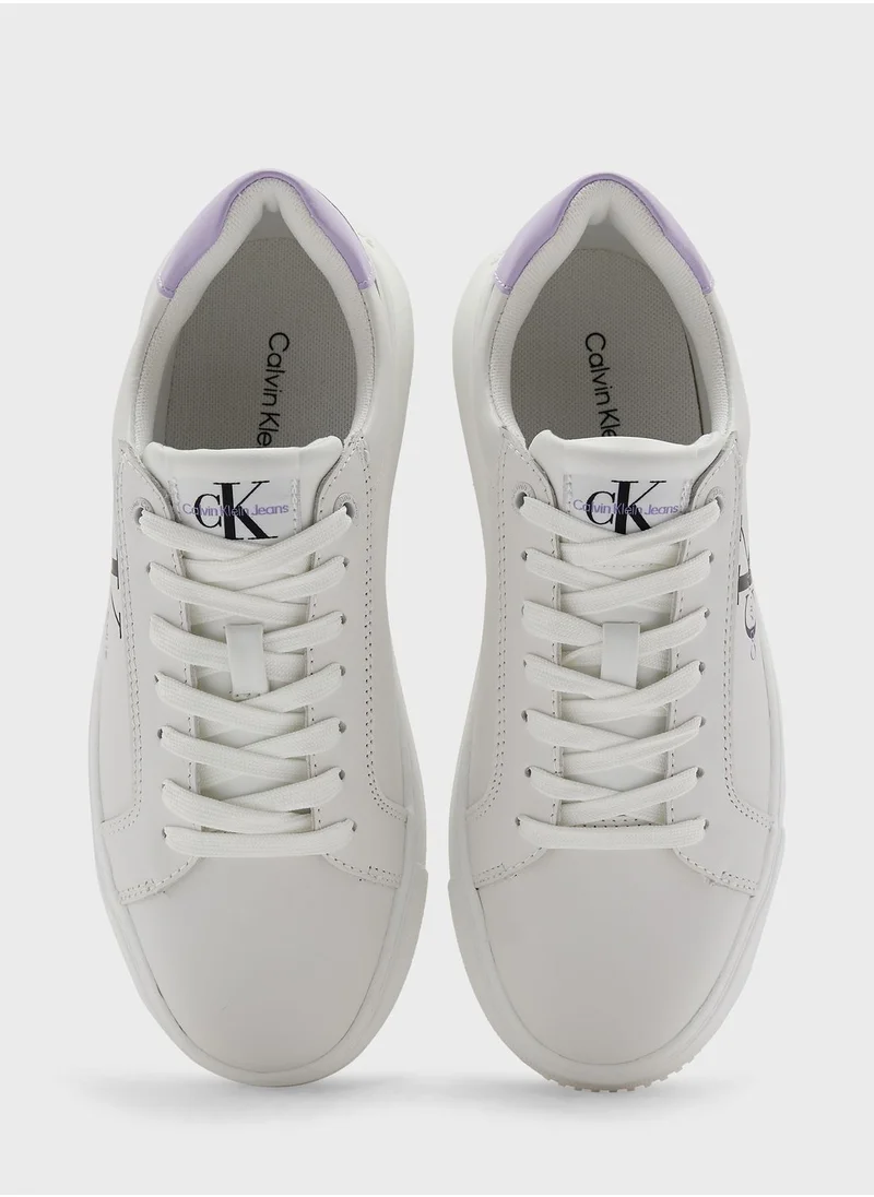 Calvin Klein Jeans Lace Up Low Top Sneakers