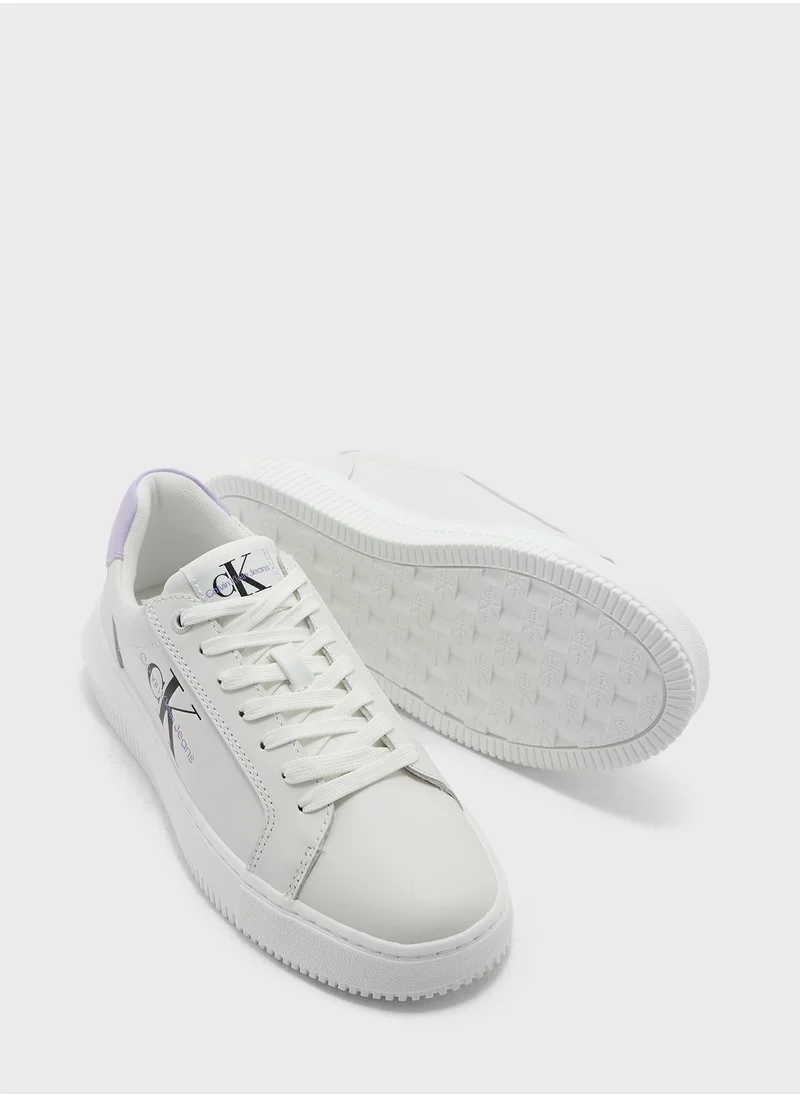 Calvin Klein Jeans Lace Up Low Top Sneakers