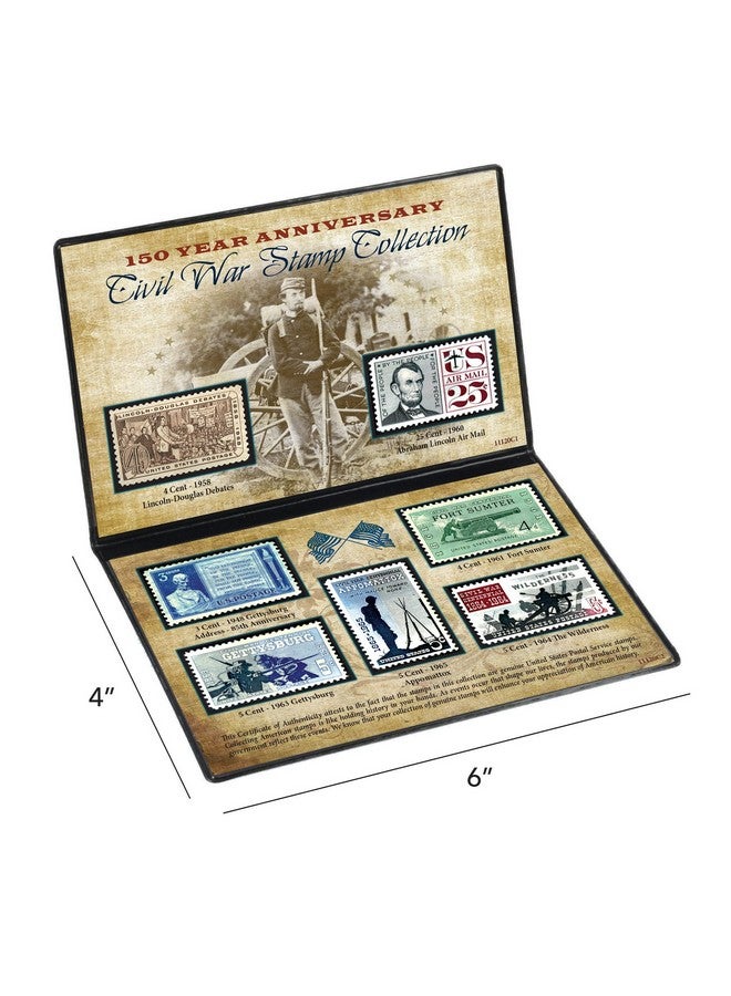 American Coin Treasures 150Th Anniversary Civil War Commemorative Stamp Collection  - Image 5