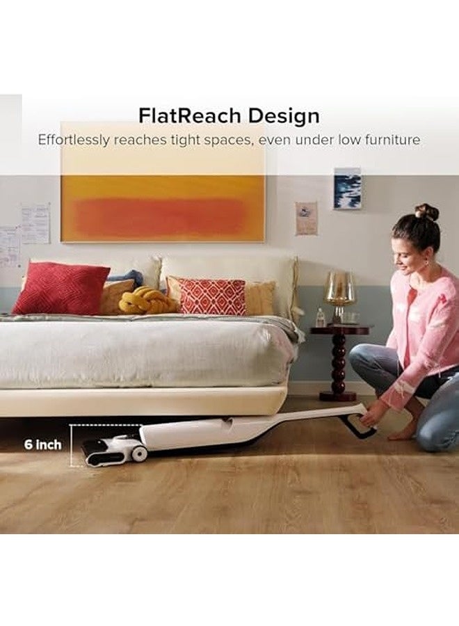 roborock Flexi Lite Wet & Dry Vacuum Cleaner – Cordless Lightweight Vacuum Mop with 17 000 Pa Suction, 180° FlatReach Design, Self-Cleaning & Hot Air Dry Hard Floor Cleaner - Image 4