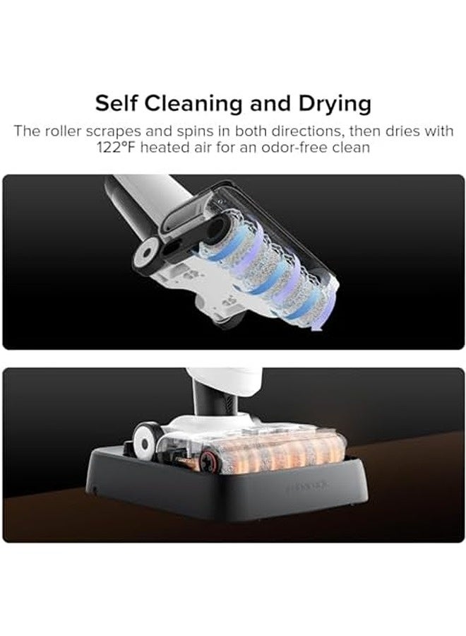 roborock Flexi Lite Wet & Dry Vacuum Cleaner – Cordless Lightweight Vacuum Mop with 17 000 Pa Suction, 180° FlatReach Design, Self-Cleaning & Hot Air Dry Hard Floor Cleaner - Image 3