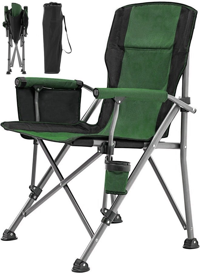 Cady One Folding Camping Chair with Side Storage Pocket and Cup Holder - Image 2