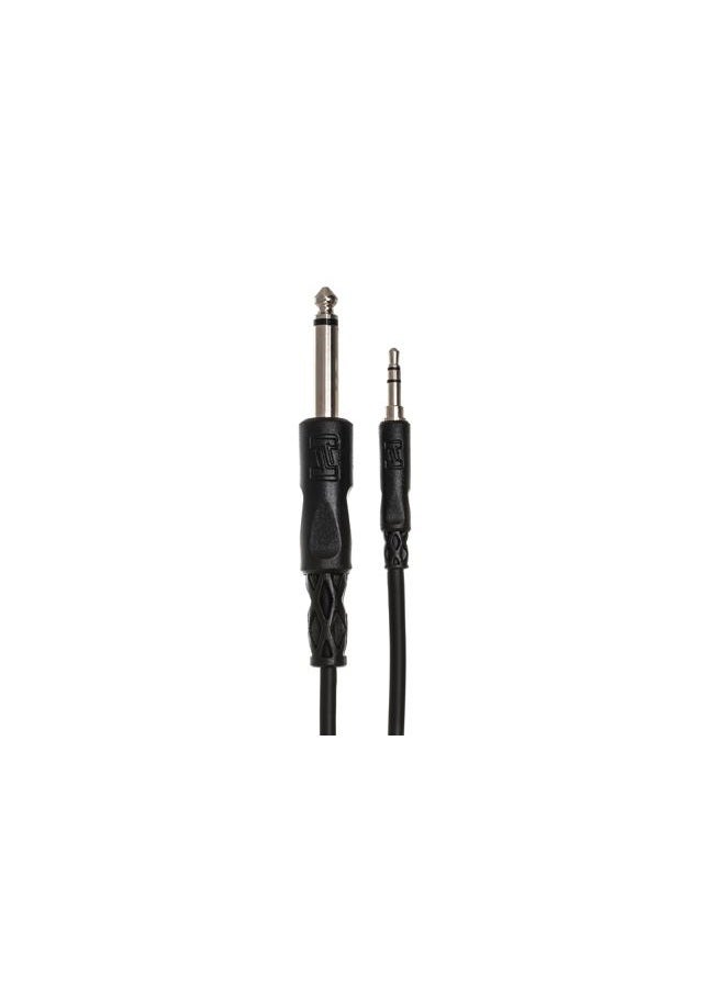 Hosa Mono Intercon 1/4 in TS to 3.5 MM 10FT - Image 3
