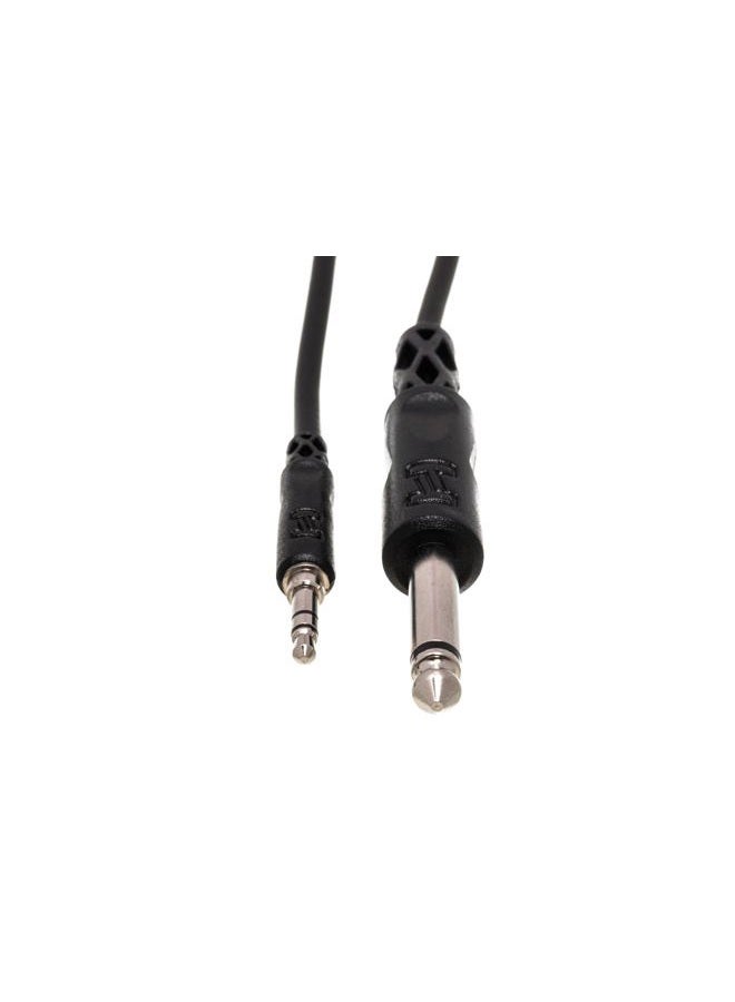 Hosa Mono Intercon 1/4 in TS to 3.5 MM 10FT - Image 2