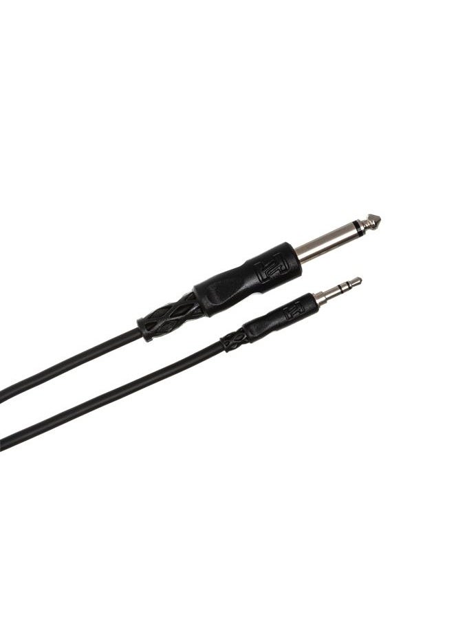 Hosa Mono Intercon 1/4 in TS to 3.5 MM 10FT - Image 4