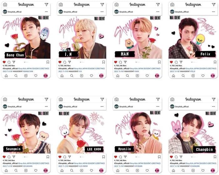 KPOPBP مجموعة هدايا ألبوم ستري كيدز الجديد KPOPBP: بطاقات صور، حبال مفاتيح، هدايا لمحبي SKZ - Image 4