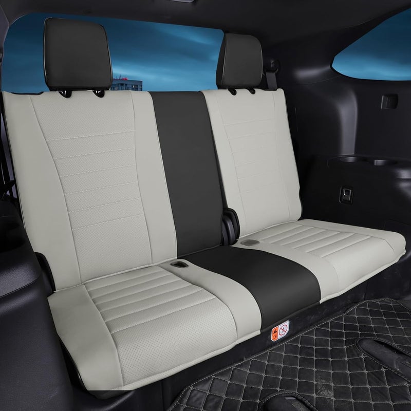 HKZ Custom Fit Leather Seat Covers for Toyota Highlander - Image 5