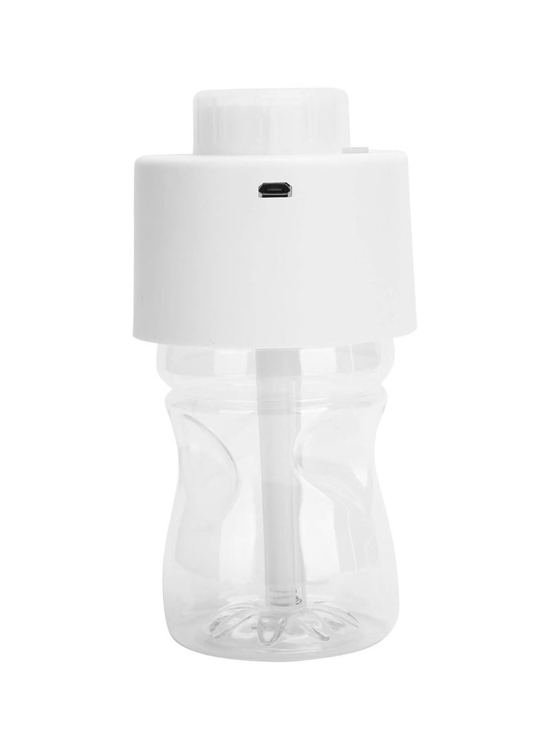 GGOOT Humidifier Bedroom, 250ML Car Humidifier, Bottle Cap Humidifier Put in Your Wallet, Suitcase or Backpack 13.9 x 6.9 x 6.9CM  - Image 1