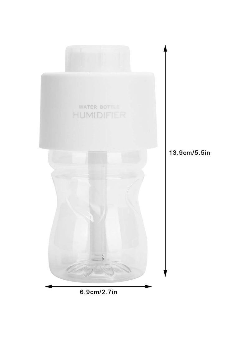 GGOOT Humidifier Bedroom, 250ML Car Humidifier, Bottle Cap Humidifier Put in Your Wallet, Suitcase or Backpack 13.9 x 6.9 x 6.9CM  - Image 3