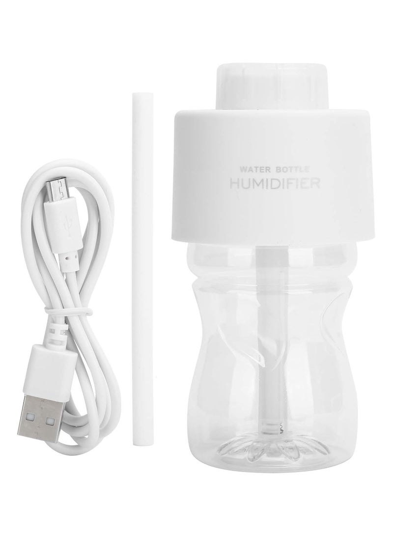 GGOOT Humidifier Bedroom, 250ML Car Humidifier, Bottle Cap Humidifier Put in Your Wallet, Suitcase or Backpack 13.9 x 6.9 x 6.9CM  - Image 2