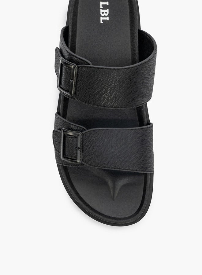 LBL by Shoexpress Strappy Slip-On Sandals  - Image 4