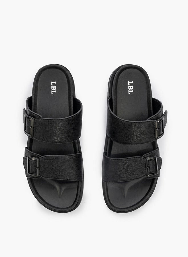 LBL by Shoexpress Strappy Slip-On Sandals  - Image 1
