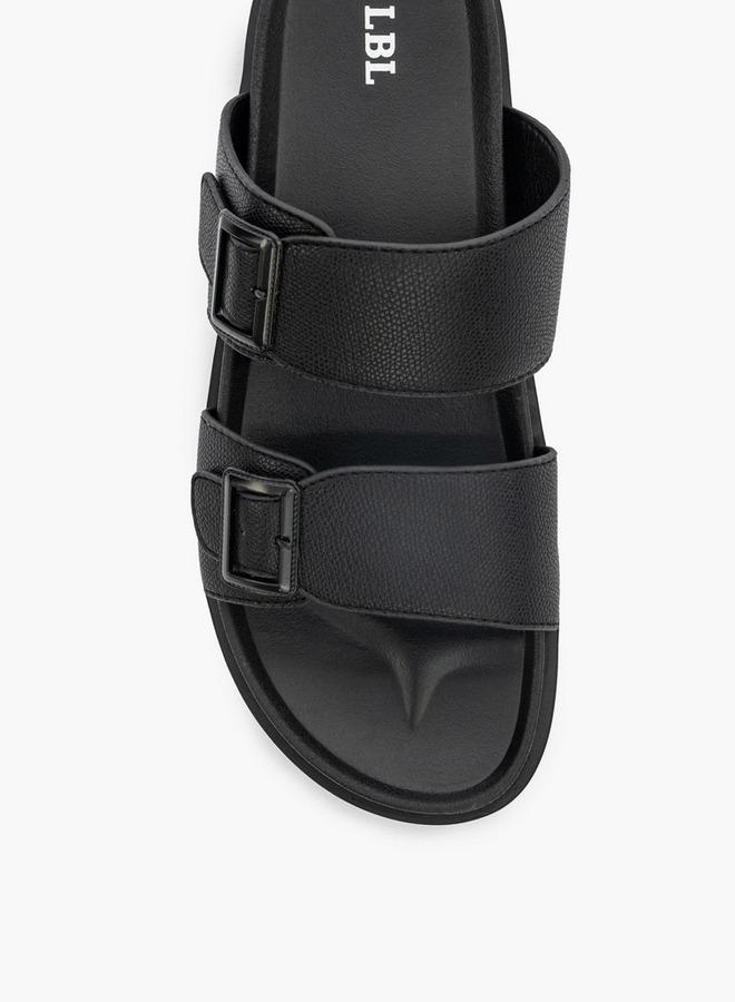 LBL by Shoexpress Strappy Slip-On Comfort Sandals - Image 4