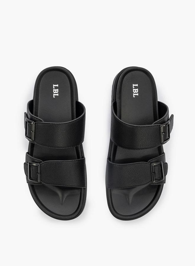 LBL by Shoexpress Strappy Slip-On Comfort Sandals - Image 3