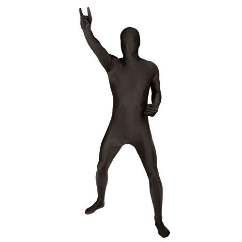Morphsuits Ganzkörperanzug Herren Schwarz, Body Suit, Größe M Black - Image 3