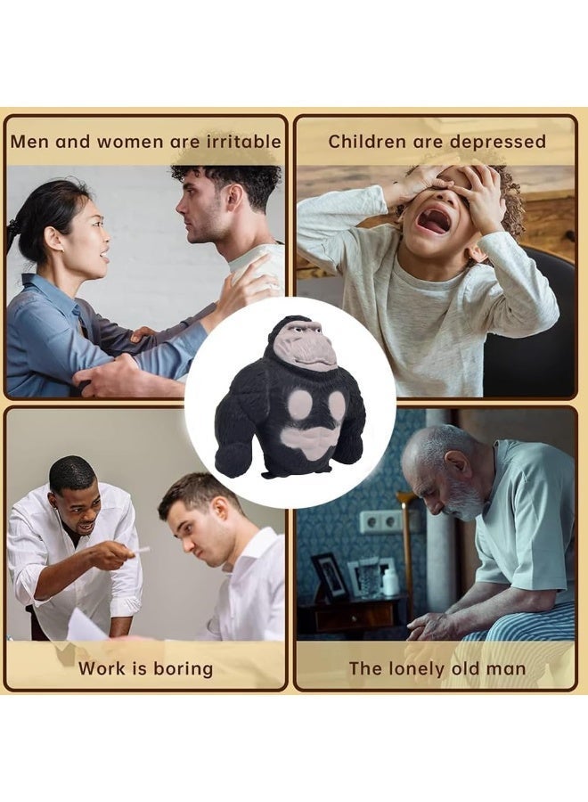 HaHaHai Gorilla Stress Relief Toys, Anti Stress Toy, Squeeze Orangutan Toy for Anxiety ADHD and Autism,  Decompression Toy for Adults and Children - Image 4