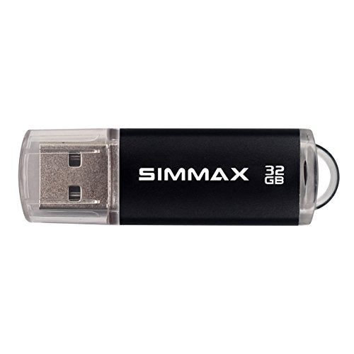 SIMMAX Flash Drive 5 Pack 32GB USB 2.0 Flash Drives Thumb Drive Memory Stick Pen Drive with Led Indicator (Blue Green Black Red Purple) - Image 3