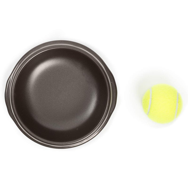 Crazy Korean Cooking Crazy Korean Cooking Korean Stone Bowl (Dolsot), Sizzling Hot Pot for Bibimbap and Soup - Premium Ceramic (Medium - No Lid)  - Image 5