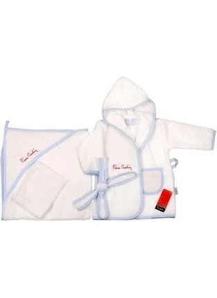 بيير كاردان Bathrobe Set - Blue