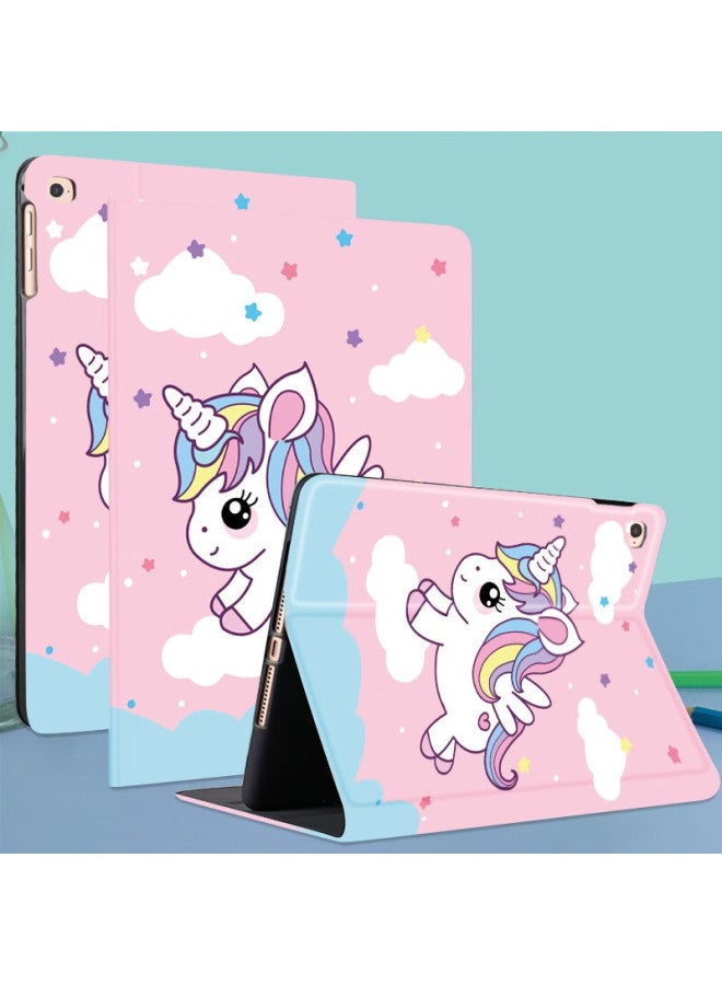 Jiangming Ipad 5/6 Case, 9.7-Inch Apple Tablet Protective Cover, 2017/2018 Universal Painted Design With Stand, Shockproof Case For Men, Women, Children And Kids