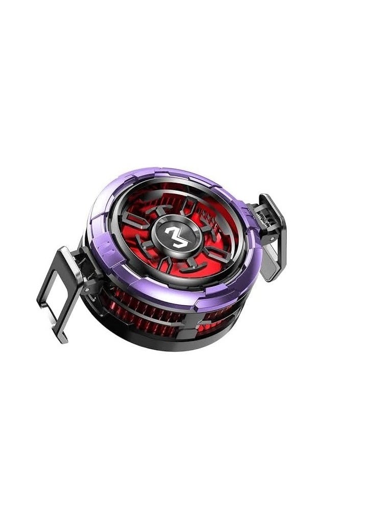 Memo CX08 Pro phone cooler features a 2-in-1 design combining semiconductor cooling technology with a magnetic back clip. It offers powerful, rapid cooling and is compatible with most phones. - Image 5
