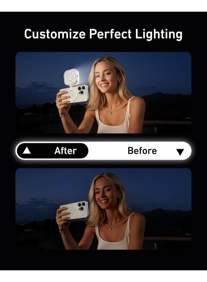 تيليسن ضوء فيديو ليد أر جي بي مغناطيسي للهواتف - Image 3