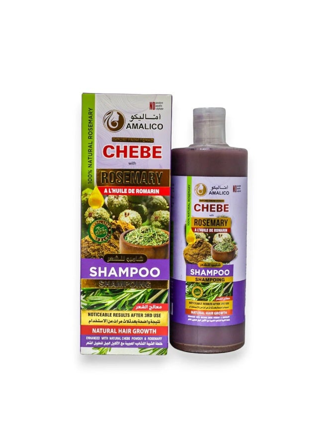 AMALICO Chebe With Rosemary Natural Hair Shampoo 500ml - Image 2