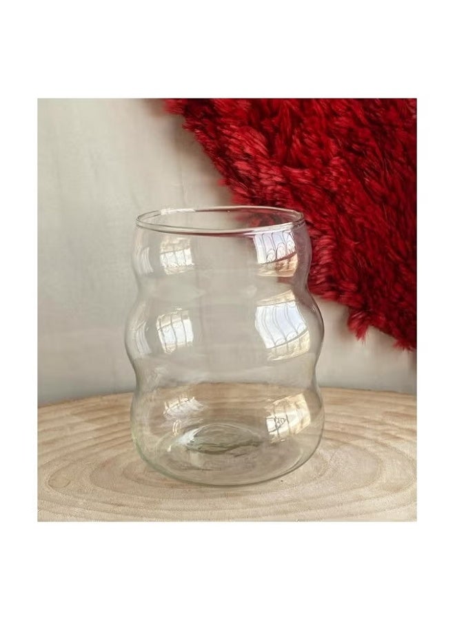 mug Heat Resistant Tea,Coffee and Cold Drinks Glass Mug High Borosilicate Glass - Image 1