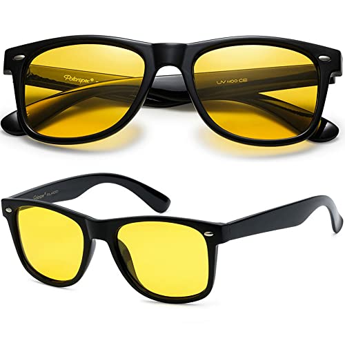 PolarSpex Polarized Sunglasses for Men and Women – UV Protection, Durable & Lightweight Retro Sunglasses for Driving, Fishing - Image 1