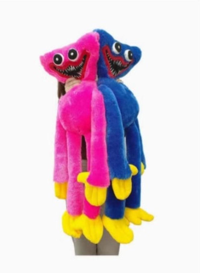 2-Pc Plush Huggy Wuggy Doll - Image 2