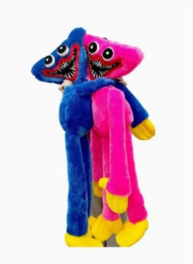 2-Pc Plush Huggy Wuggy Doll - Image 1