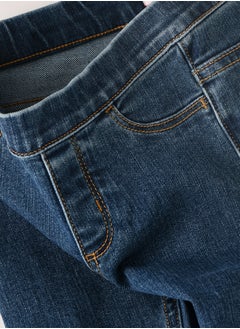 Jelliene Jelliene Girls Basic Denim Jeggings, Soft and Comfortable Cotton-Blend Denim Jeggings for Girls, Perfect for Everyday Wear  - Image 4