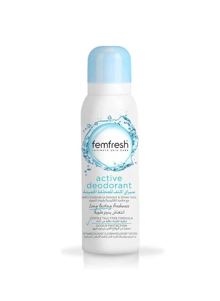 Fem Fresh Active Spray Refreshing Intimate Areas Maximum Care 125 ml