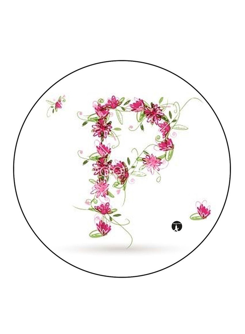 RKN Letter P Printed Pin Multicolour - Image 1