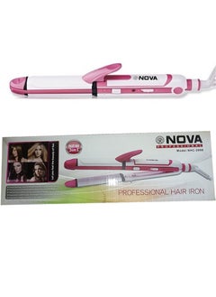 NOVA Nova Hair Straightener and Styling Iron Model NHC-2098 pink  - Image 3