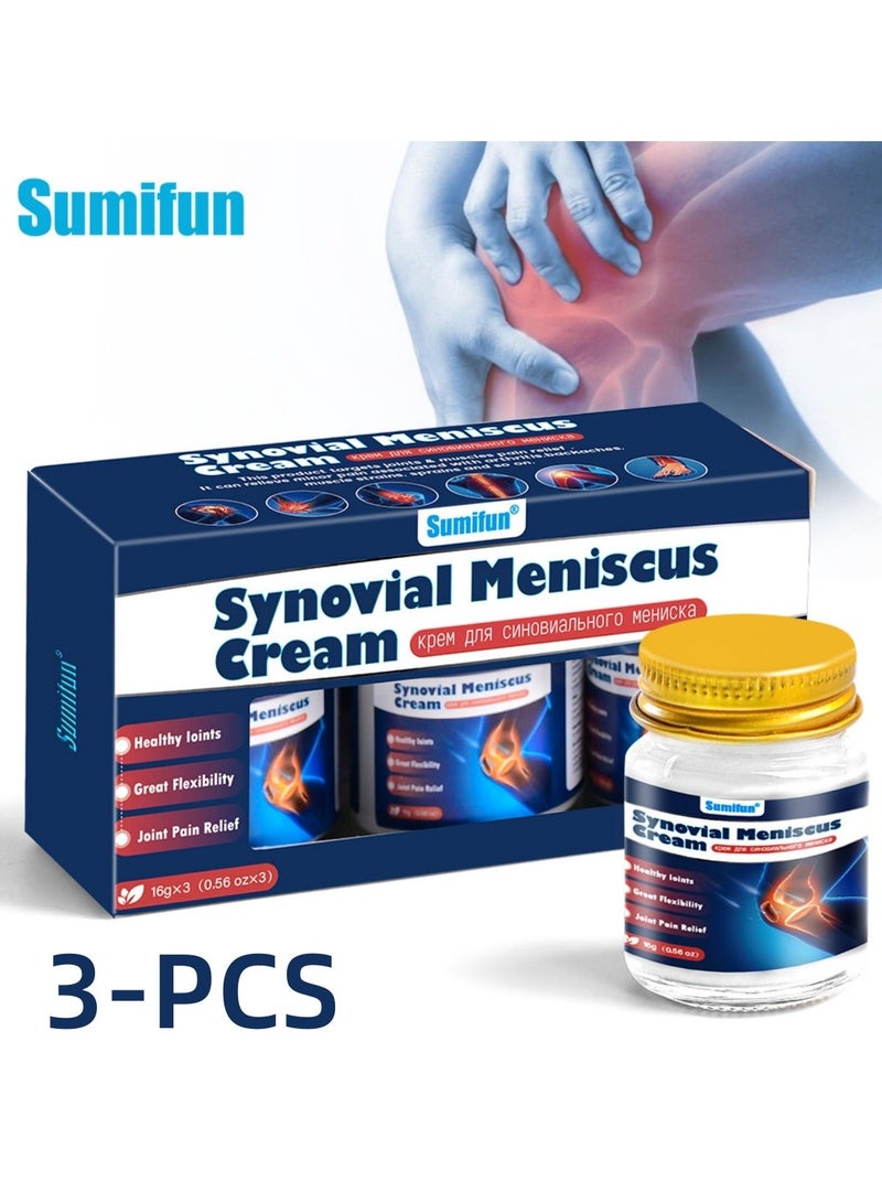 سوميفون مرهم لتخفيف آلام مفصل الركبة، تلف الغضروف الهلالي، كريم التهاب مفاصل الركبة والساق، سريع الامتصاص، التهاب غمد الوتر في اليد والقدم، جل بارد، كريم علاج سريع المفعول للمفاصل والعظام لآلام العضلات والمفاصل - Image 1