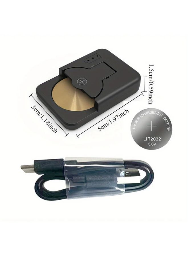 شاحن بطاريات ذكي أسود سريع يعمل بالطاقة عبر منفذ USB نوع C للبطاريات الليثيوم أيون - Image 3