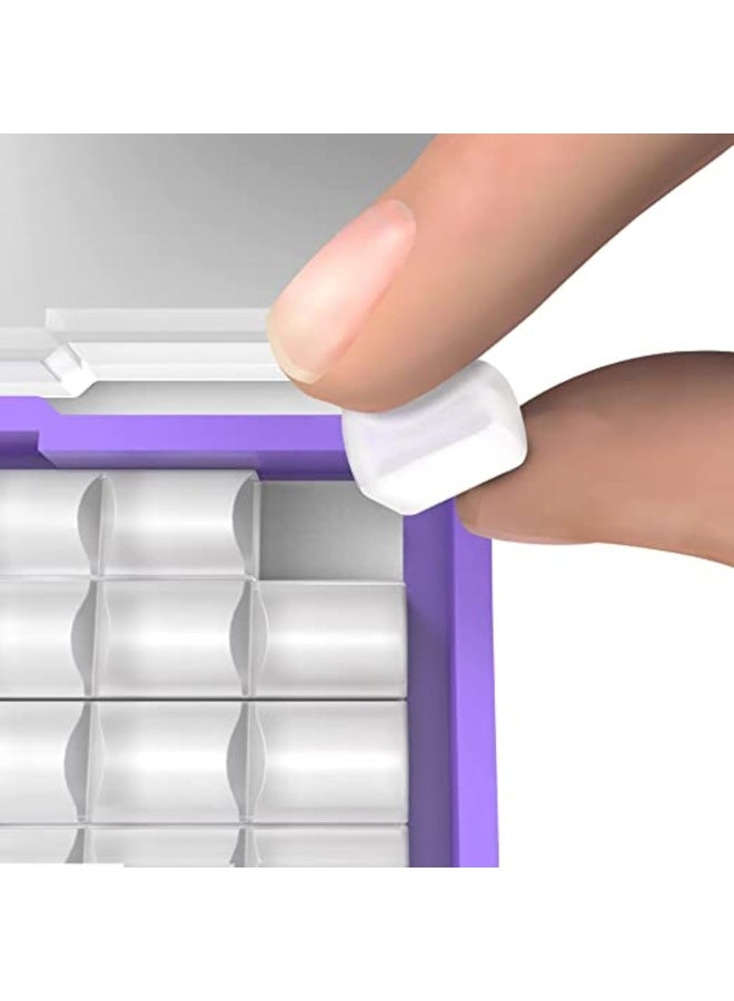 GUM Orthodontic Wax for Braces and Dental Devices - Soothing Dental Wax with Vitamin E and Aloe Vera - Clear Color - Unflavored (Pack of 1) - Image 5