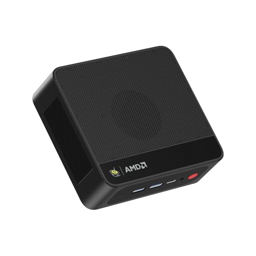 Beelink Mini PC SER5 MAX with AMD Ryzen 7 7735U, 16G LPDDR5, 500GB NVMe M.2 SSD, DP/HDMI/Type-C Triple Display Output, 2.5G LAN, WiFi6, BT5.2, W-11 Mini Computer - Image 1
