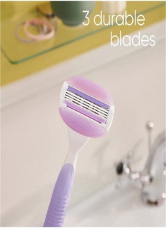 Venus Gillette Venus Comfortglide Breeze Razor With 2 Razor Blade Refills  - Image 3