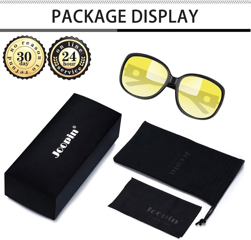 Joopin Sunglasses for Women Polarized UV400 Protection Trendy Oversized Ladies Shades Big Frame Rectangle Sun Glasses Womens - Image 5