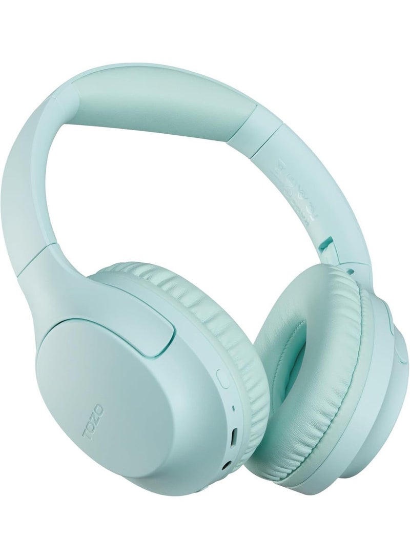 TOZO Bluetooth 5.4 Over Ear Headphones, ENC Call Noise Cancelling Mic, Foldable Wireless Headset, 70H Playback, Deep Bass Stereo Sound, Customizable EQ via Button & App, for Travel and Home, Upgraded - Image 1