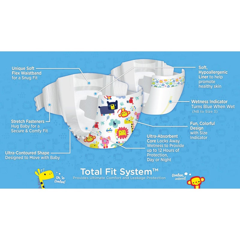 Comfees Baby Baby Diaper Size 7, Over 41 lbs. CMF-7, 20 Ct - Image 5