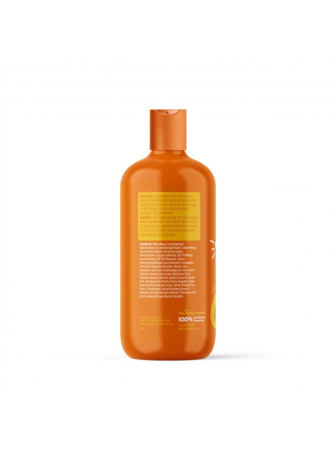 Zesty Paws Dog Shampoo With Oatmeal And Aloe Vera - Grooming Pet Wash For Itchy And Sensitive Skin + Dandruff And Coat - Gentle Anti Itch Formula - Vanilla Bean Scent - 16 Oz - Image 2