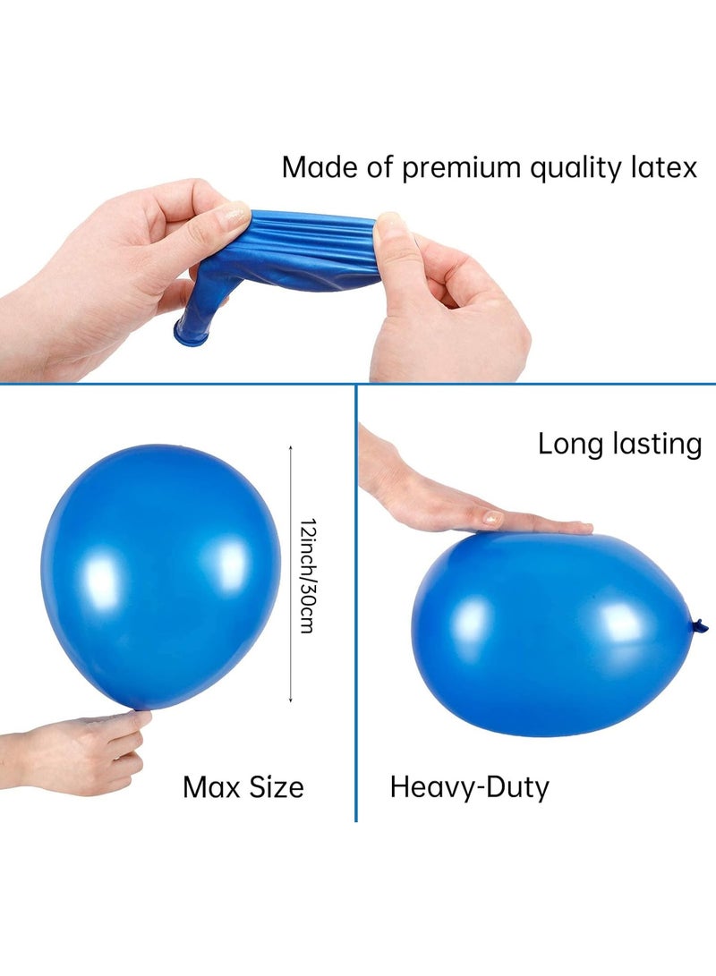 RUBFAC 120 Balloons Assorted Color 12 Inches Rainbow Latex Balloons, 12 Bright Color Party Balloons for Birthday Baby Shower Wedding Party Supplies Arch Garland Christmas Gifts - Image 4