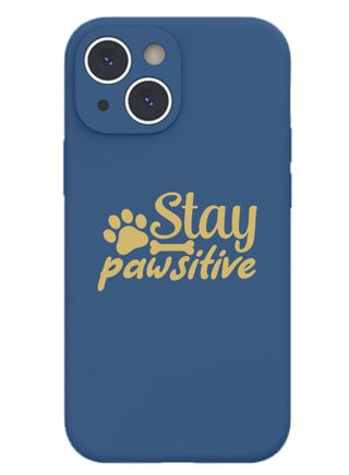 Protective Slim Fit Case Liquid Silicone Cover with Full Body Protection Anti-Scratch Shockproof Case For iPhone 13 Blue  - Stay positive make it happen - pzsku/ZD7CA40998E366A7462CFZ/45/_/1693036796/f2af1895-640a-4e05-b69f-1d21596c32b8